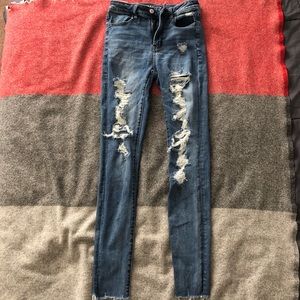 American Eagle Ripped Jeggings
